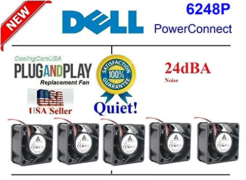 חילופי גרסה שקטה מאווררים תואמים ל- Dell 6248p PC6248P