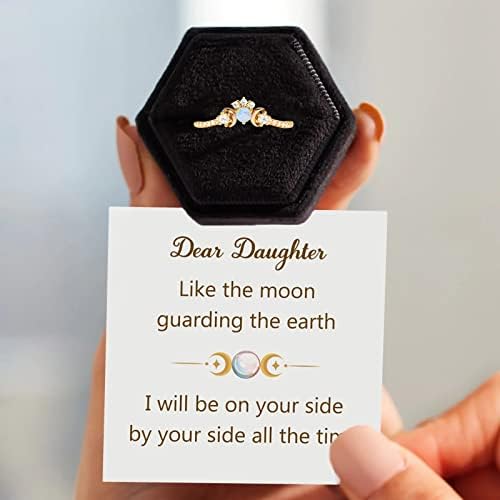 במגמת תכשיטי לנערות כפול חן טבעת כרטיס מיקרו פייב זירקון נשים אירוסין טבעת תכשיטים