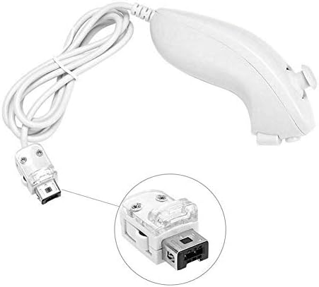 Worglo Wii/Wii U Remote Plus Controller ו- Nunchuk Nunchuck Combo Ste