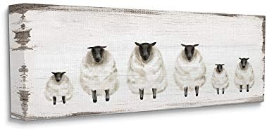 תעשיות סטופל רכות כבשים חוות עדר כפריות כפריות חיות כפריות, עיצוב מאת דפנה פולסלי קיר קיר קיר,