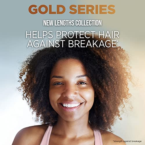 סדרת זהב פנטן אורכים חדשים סרום הגנה נגד הפריצה, משולב בשמן משמש, מגן ומחזק, לשיער טבעי, מרקם, מתולתל, שוטף, ללא