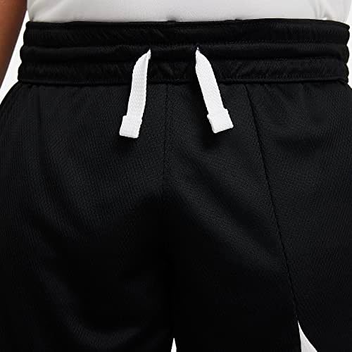 נייקי דרי-פיט-פיט שחור/לבן DM8186-010 מכנסי כדורסל בנים גדולים