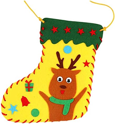 קישוט דמעה גרבי חג מולד בעבודת יד גרבי תרמיל DIY תיק קטן מתנה מתנה גרבי חג המולד פרס בית אוויטין ויטראז 'תליית