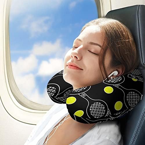 טניס כדור טניס צוואר נסיעות כרית זיכרון קצף טיסת ראש משענת ראש שינה תמיכה בראש למשרד לרכב מטוס