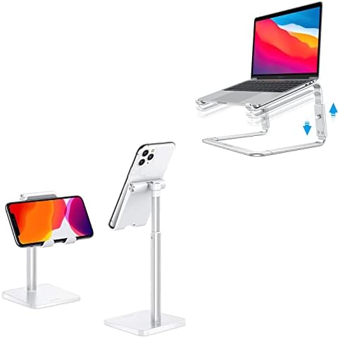 אומוטון מתכוונן זווית גובה שולחן טלפון מזח מחזיק מתכוונן מעמד מחשב נייד
