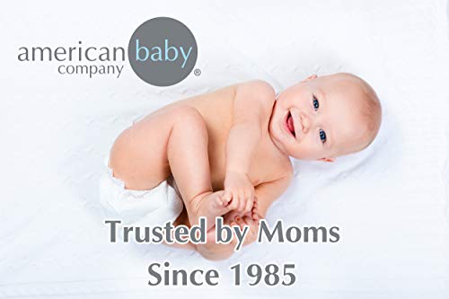 חברת תינוקות אמריקאית 2 מארז כותנה סריג סריג סריג עריסה מצויד למזרני עריסה ופעוטות סטנדרטיים, אפור,