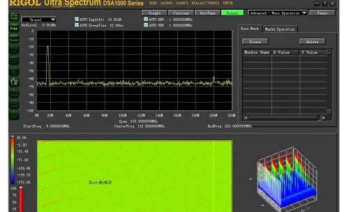 Spectrum Spectrum Analyzer-TG, 9kHz עד 3GHz טווח תדרים.