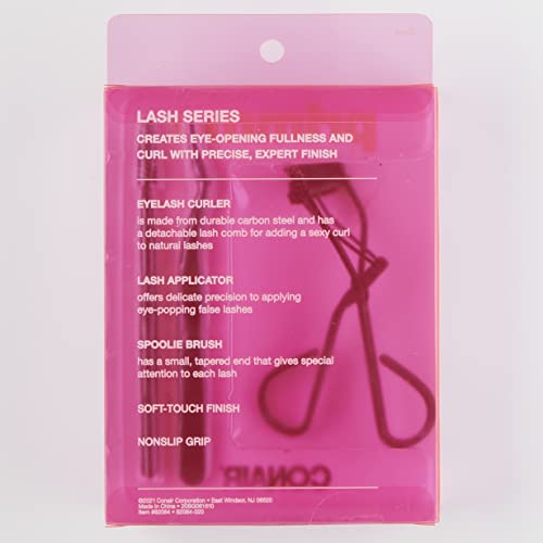 סדרת Lash Conair® Primme 3 חלקים כוללת מסלסל ריסים, מוליך ריסים ומברשת ספולי
