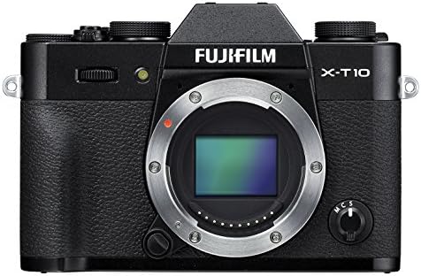פוג ' יפילם אקס-טי 10 ערכת מצלמה דיגיטלית שחורה ללא מראה עם עדשת מצלמה דיגיטלית 18-55 מ מ 2.8-4.0 ר