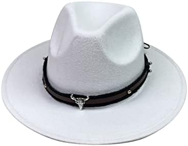פדורה פדורה אופנתית גברים רחבים לנשים ללבוש כובע נשים וכובעים להקות כובע שיער בייסבול עבור כובעי מערביים