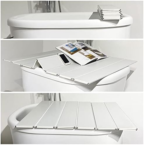 כיסוי אמבטיה מתקפל, עובי 0.6 סמ עובי בידוד אבק בסגנון יפני, מכסה מכסה מכסה תריס PVC מגש אמבטיה לספא יוקרתי