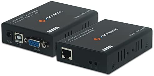 J-TECH דיגיטלי 4K Ultra HD HDBASET HDMI מאריך מעל CAT5E/6 Ethernet עד 230ft 130ft, תומך ב- HDCP 2.2/1.4,