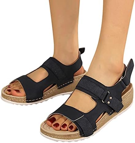 נעלי סנדלי שמלת וורס נעליים לנשים טריזים נעליים סנדלים סנדלי נשים נעלי אבזם לנשים רצועת קיץ