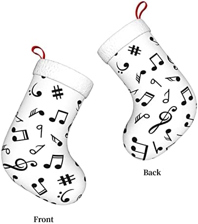 נושא המוזיקלי PSVOD גרבי קישוט ליום חג המולד גרביים תלויים