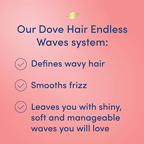 שמפו דאב לשיער מתולתל גלים אינסופיים שמפו לשיער ללא סולפט 20.4 אונקיות