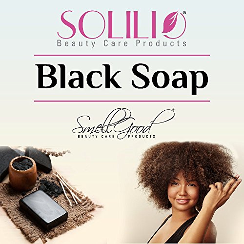 סבון שחור אפריקאי גלם טהור 5 פאונד.