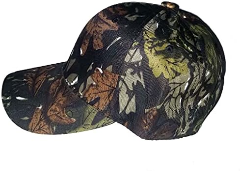 יערות ירוק הסוואה בייסבול כובע עם צבעוני רקום לנו דגל על מגן
