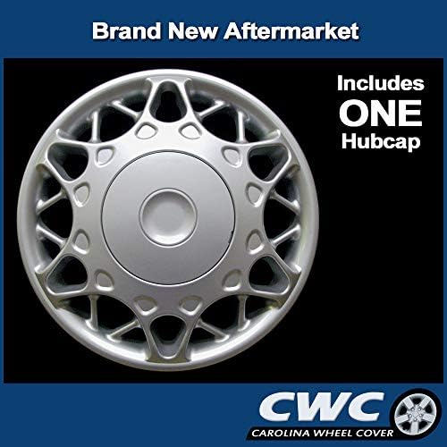 העתק פרימיום HUBCAP, החלפת ביואיק סנטורי 1997-2005, כיסוי גלגלים בגודל 15 אינץ '