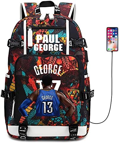 כדורסל נגן כוכב ג ' ורג ' תכליתי תרמיל נסיעות תלמיד תרמיל אוהדי תיק של לגברים נשים