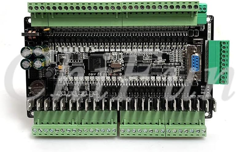 בקר מנוע DAVITU - לוח בקרה תעשייתי PLC FX1N FX2N FX3U -48MT/40MT 6AD 2DA 24 קלט 24 פלט טרנזיסטור RS485 RTC יכול