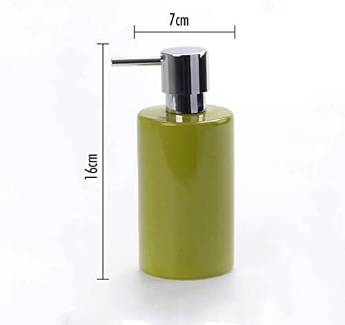 ZYHMW מתקן סבון יצירתי פשוט קרמיקה צבע תחליב בקבוק סבון סבון סבון בית מלון היד SANITIZER מקלחת טל בקבוק