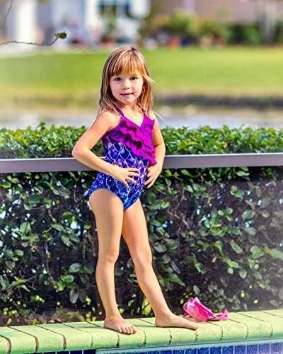 בנות idgreatim upf 50+ חתיכה אחת בגד ים בגד ים בהוואי בגד ים בגדי ים בגלישת חוף 4-10 שנים