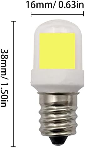 אור תירס הוביל 12 2 וואט 6 מארז נורת מנורת זכוכית מיני קלח שווה ערך לנורת ליבון 15 וואט לאור קריסטל,
