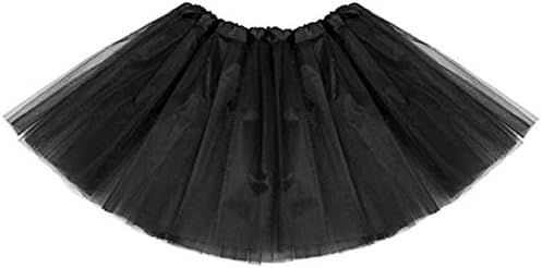אסלנה 3 שכבות טוטו חצאיות עבור 4-11 שנים קטן & גדול בנות ילדים, ריקוד ליל כל הקדושים תלבושות קוספליי
