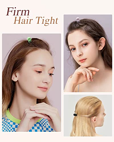 20 יחידות מיני שיער קליפים עבור נשים ובנות, 0.78 אינץ פרח שיער טופר קליפים, חזק להחזיק זעיר טופר קליפים
