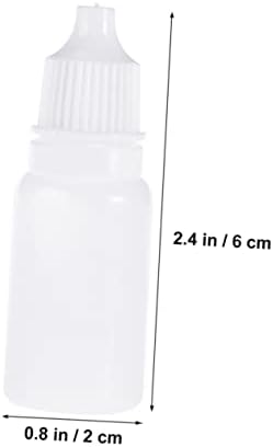 מרפא 12 יחידות שמן אתרי טפטפת עין מפלסטיק עין נוזל בקבוקי נוזל נופלת בקבוק שלוש חתיכות חליפה בקבוק מפלסטיק