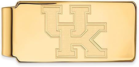 קליפ כסף של אוניברסיטת קנטאקי זהב צהוב 10 קראט
