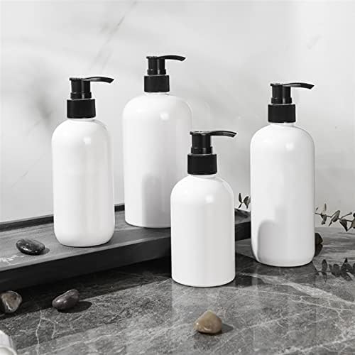 מכשירי סבון Omidm סבון גלילי מתקן סבון בקבוק לבקבוק לבן הניתן למילוי חדר אמבטיה שמפו שמפו ג'ל