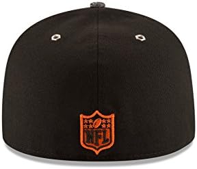 עידן חדש NFL טיוטה שחורה 59Fifty CAP מצויד