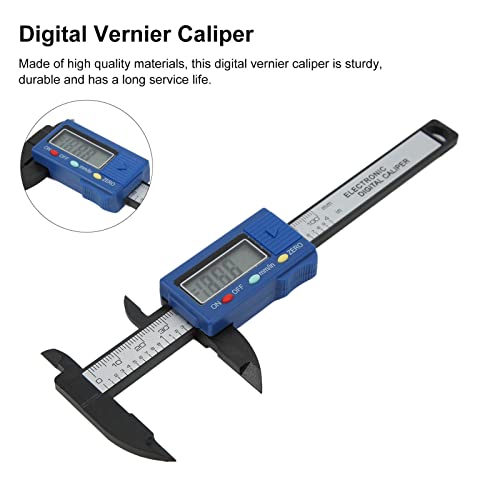 Caliper Vernier Digital 0 עד 100 ממ המרה קיסרית מטרית משקל קללי דיגיטלי משקל דיגיטלי