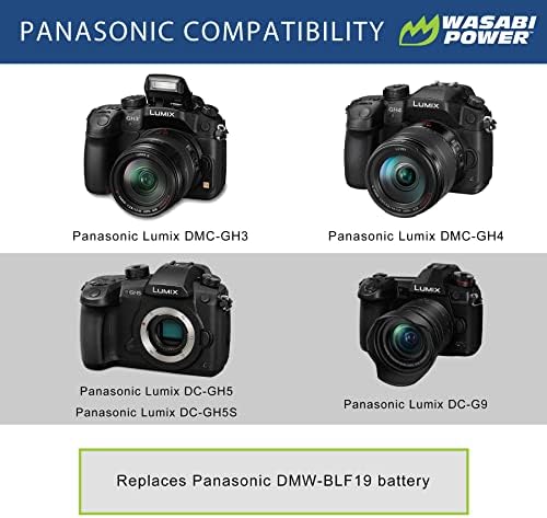 סוללת חשמל Wasabi עבור Panasonic DMW-BLF19