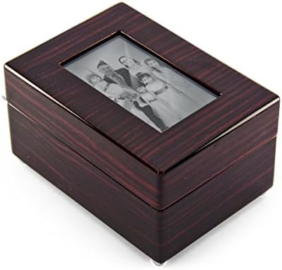 מודרני 30 הערה x קופסת תכשיטים מוזיקלית של מסגרת תמונה - קלייר דה לון