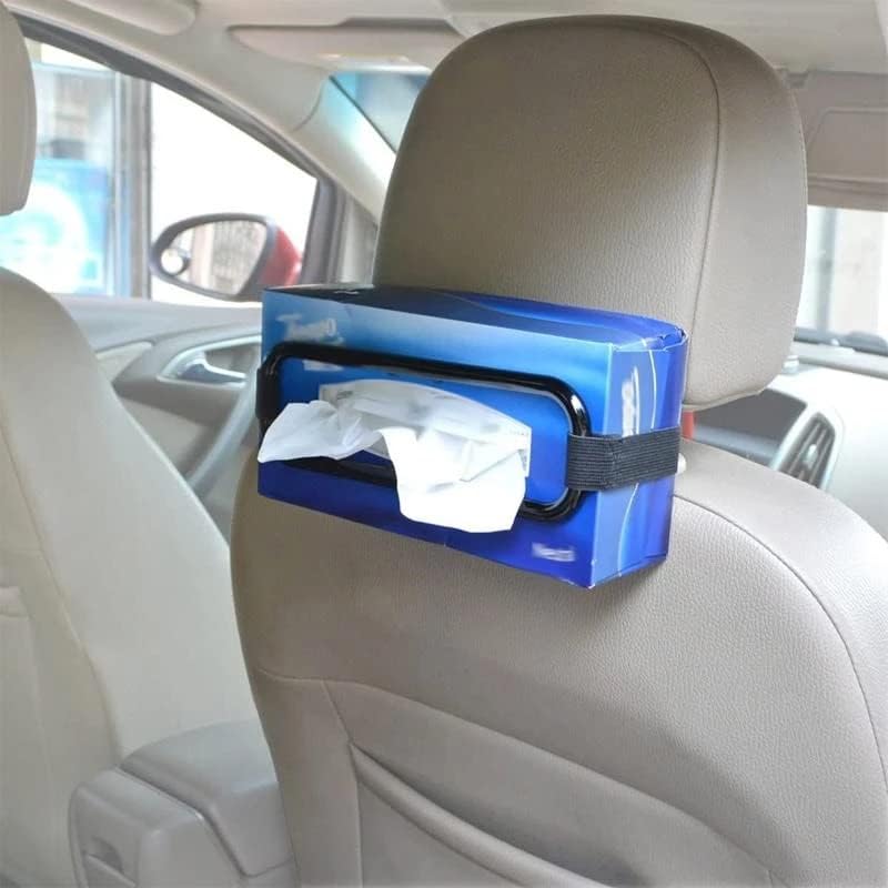 רכב Houkai Sun מגן רקמות מחזיק רקמות שקית רקמות קביעת מסגרת מכונית כיסא אחורי מחזיק מגבת נייר