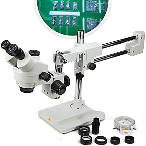 SWIFT 3.5X-90X סימול-מוקד-מוקד-מיקרו-מיקרוסקופ טרינו-מוקדי עם מצלמת מיקרוסקופ 16MP