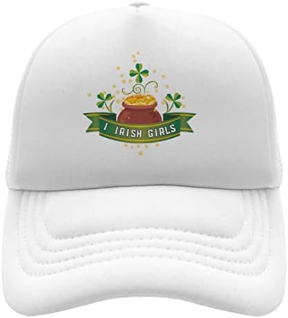 Jvan Mens Baseball Cap St Patricks יום כובעי Snapback שחור לגברים כובעי משאיות נשים טרנדיות I Irishs בנות