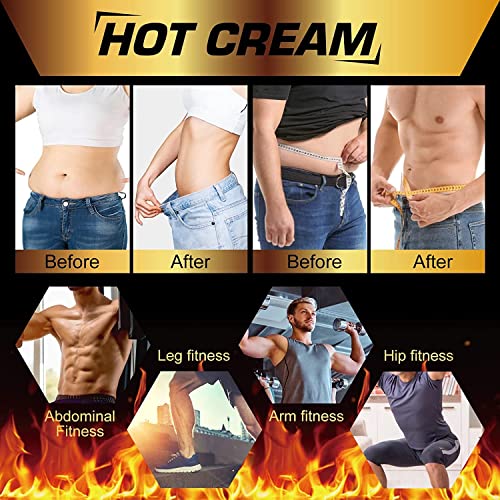 קרם חם, קרם שריפת שומן לבטן, קרם הרזיה זיעה טבעית, טיפול בצלוליט לגוף,ירכיים,רגליים, בטן, זרועות