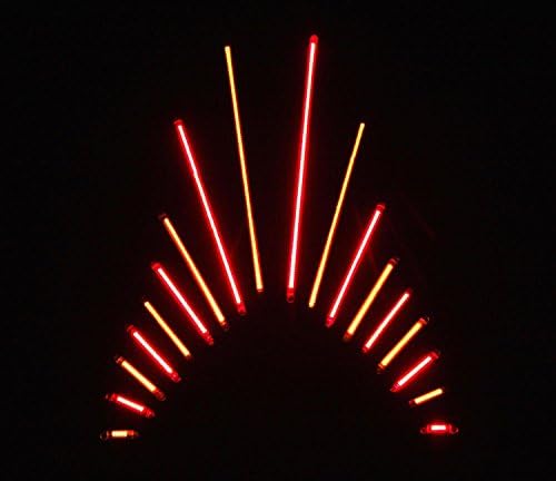 דינמיקה מותאמת אישית Truflex רצועת תאורת LED בכיתה מקצועית - 75 LED - אדום/אדום TF75RR