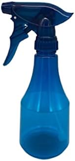 חבילה של 3 - 12 גרם בקבוקי ריסוס פלסטיק ריק - כריסטל כחול - בקבוק ריסוס לשיער - שימוש רב מטרה - חומר חופשי BPA