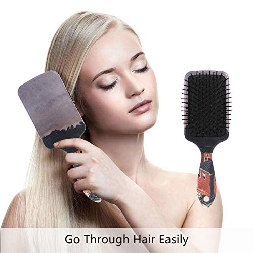 מברשת שיער של כרית אוויר של VIPSK, ערב נופש צבעוני פלסטיק, עיסוי טוב מתאים ומברשת שיער מתנתקת אנטי סטטית