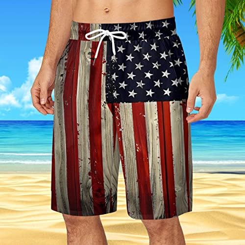 BMISEGM גזעי שחייה של גברים בקיץ גברים יום עצמאות קיץ יום מכנסיים בגודל מכנסיים משרפים תחת מכנסי