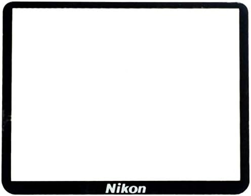 החלפת מצלמה חדשה LCD חיצוני חלון מסך חלון מסך תצוגה זכוכית חיצונית עם דבק קלטת כפול עבור Nikon D3500