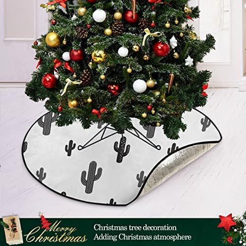 xigua Desert Cactus Christmas Tree Mat Waterproof Tree Stand Mat Absorbent Tree Stand Tray Mat for
