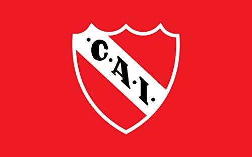 Magflags כדורגל דגל גדול הוא הספורט הפופולרי ביותר בארגנטינה ובמועדון הכדורגל Independiente הוא לא