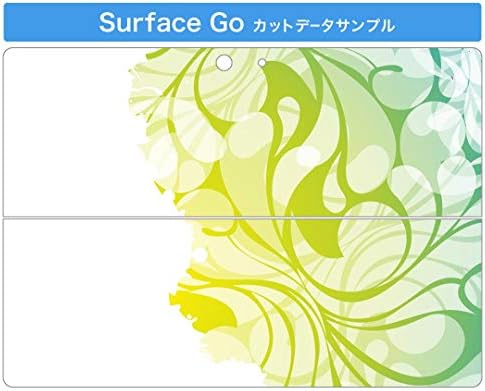 כיסוי מדבקות Igsticker עבור Microsoft Surface Go/Go 2 עורות מדבקת גוף מגן דק במיוחד 001739 פרח