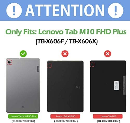 מארז אפול עבור Lenovo Tab M10 FHD בתוספת TB-X606F TB-X606X 10.3 אינץ