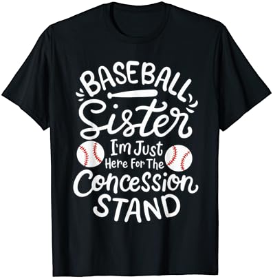 חולצת טריקו של אחות בייסבול
